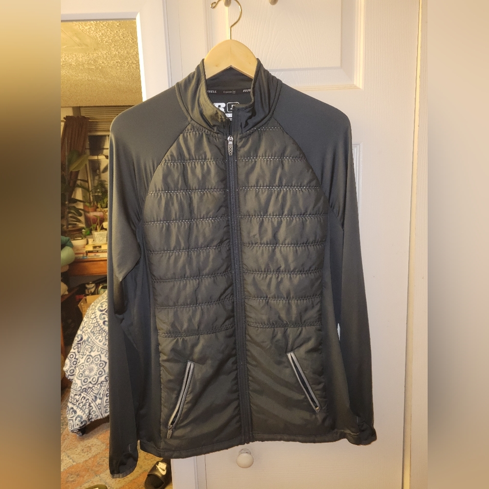 Russell Athletic Charcoal Lightweight Jacket